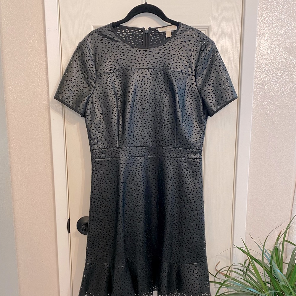 Faux leather Michael Kors Dress- Perfect for holiday!!